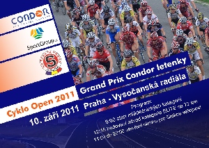 Pozvánka na Cyklo Open 2011 - Grand Prix Condor - letenky