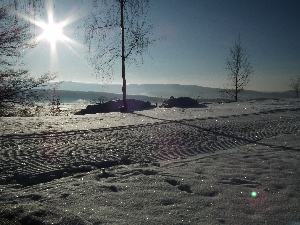 Ski Těškov on - line s webovou kamerou a s  výhledy na Brdy