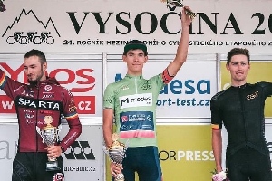 Sparťan Michal Schuran 2. místo mezi vrchaři a 7. místo celkově na Vysočina Tour