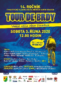 Tour de Brdy startují 3.října 2020 ve Strašicích pro elitu i hobby
