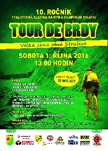 10.ročník Tour de Brdy startují 1.10. v 1 hodinu po poledni