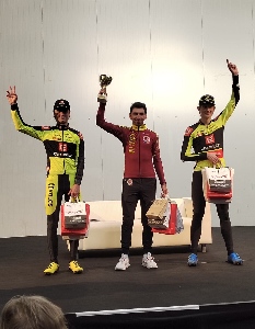 Sparťan Tomáš Kalojíros vyhrál absolutně závod FOR Bikes PVA Expo Praha
