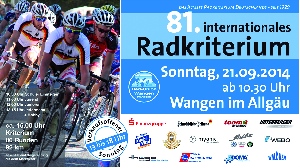 81.ročník Goldene Rad ve  Wangenu a GP Allgäu v Gunzach 