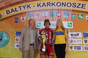 22.ročník Baltyk - Krkonoše Tour - sparťan Tomáš Okrouhlický zvítězil v časovce do vrchu a v poslední královské etapě obsadil 2. místo.