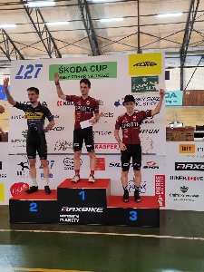 Sparťan Richard Kobr vyhrál Český pohár na dráze a Robert Kobr na 3. místě