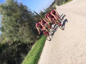 Cyklistická Sparta se vrátila z posledních příprav v Itálii 