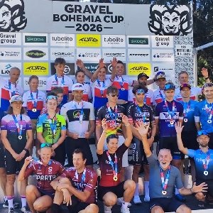 Medaile pro Spartu na M ČR Bedřichov,  Gravel World Series Hlinsko a 4. místo na ME  